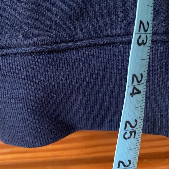 Pam & Gela Rhinestone Embellished Sweatshirt with thumb holes M Black - Picture 7 of 9